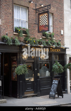 Chequers Tavern Public House St James London Stock Photo