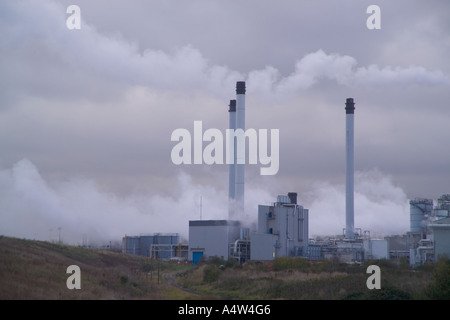 UK paper factory at Sittingbourne Kent Stock Photo