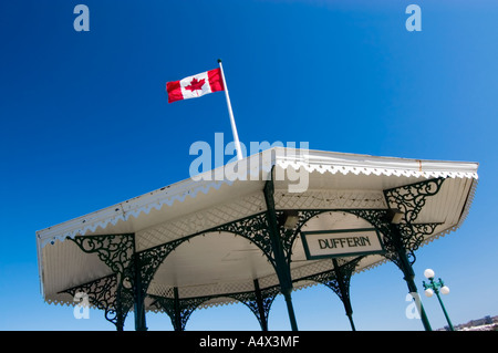 Terrasse Dufferin, Upper Town, Old Town, Quebec City, Quebec, Canada Stock Photo