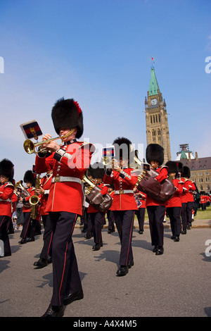 Peace Tower, Parliament Hill, Ottawa, Ontario, Canada Stock Photo