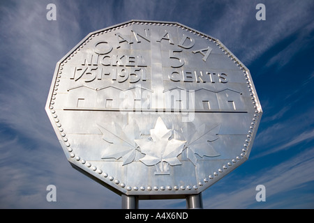 Big Nickel, Sudbury, Ontario, Canada Stock Photo