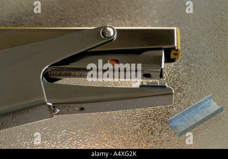 Stapler And Staples Stock Photo