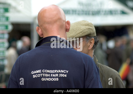 Gundogs personnel,Game Conservacy Scottish Fair 2004 Stock Photo