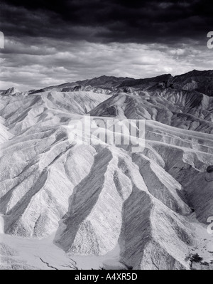 Zabriski Point in Death Valley National Park California USA Stock Photo