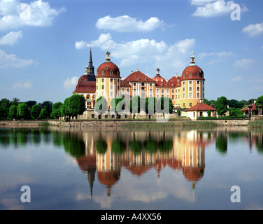 DE - SAXONY: Moritzburg Castle near Dresden Stock Photo