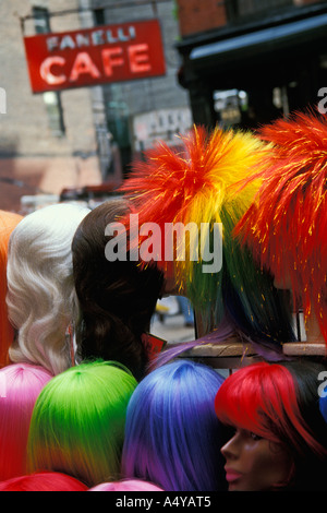 Wild top colored wigs