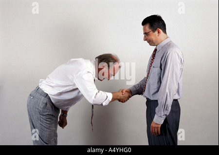 Two businessmen Stock Photo