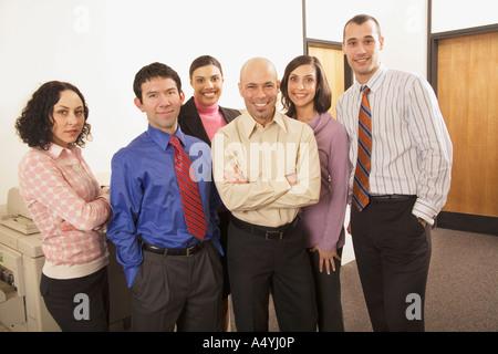 Portrait of co-workers in office Stock Photo