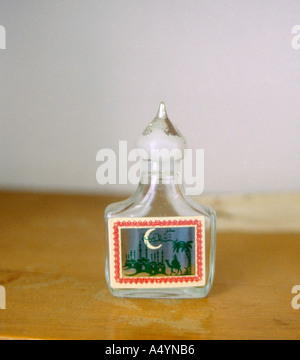 Crown Point Tobago Al Tawbah Mosque Holy Zam Zam Water from Makkah Stock Photo