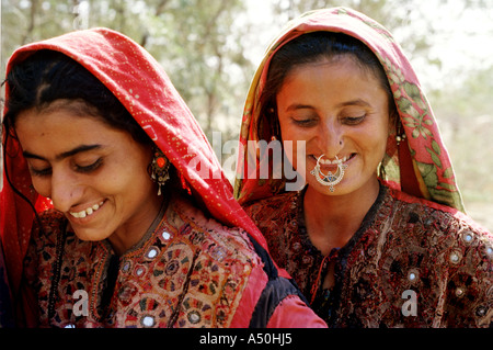 India, Gujarat, Kutch, Jat Women At Anjar Market Stock Photo: 85863884 ...