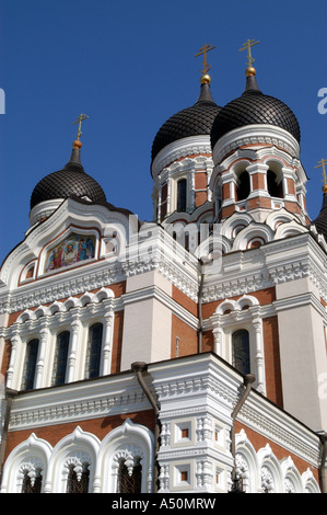 Alexander Nevsky Cathedral, Tallinn Estonia Stock Photo