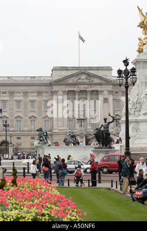 Front of Buckingham Palace, London, England, UK. Stock Photo