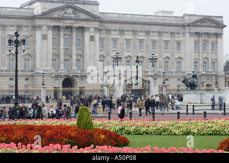 Front of Buckingham Palace, London England UK Stock Photo