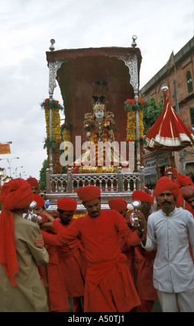 Gangaur festival Rajasthan India Stock Photo