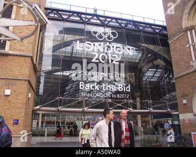 Exterior London Liverpool Street railway station London England Stock Photo