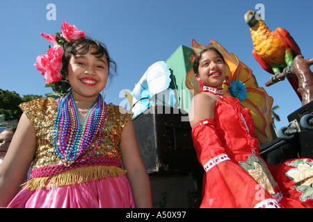 Miami Florida,Bayfront Park,Greater Miami Mardi Gras,festival,festivals,fair,celebrate,tradition,party,gala,custom,event,Caribbean,Central,South Ameri Stock Photo