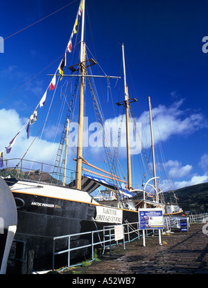 ARCTIC PENGUIN MARITIME MUSEUM in three masted schooner Inveraray Argyll Bute Scotland UK Stock Photo