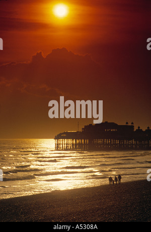 Beach & West Pier, Brighton, East Sussex, England