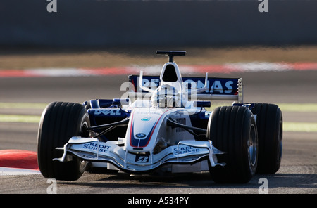 Nick Heidfeld (GER), in the BMW Sauber F1.07 during Formula 1 testing sessions in February 2007 Stock Photo