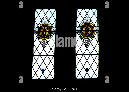 Stained glass windows Stock Photo