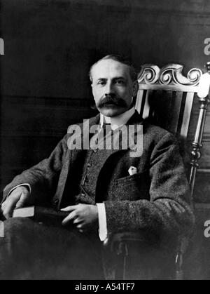 EDWARD ELGAR British composer 1857 1934 Stock Photo