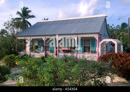 Cayman Islands, Grand Cayman, West Bay: The Old Homestead House Stock ...
