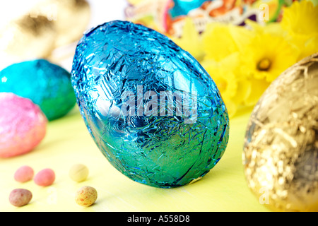 EASTER EGGS Stock Photo