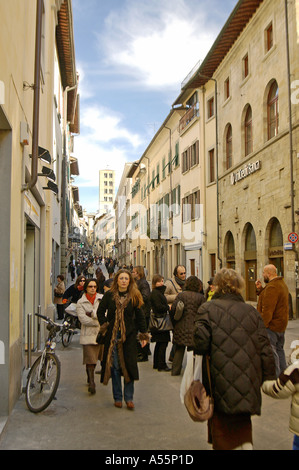 Corso Italia the aorta of Arezzo s ancient and stylish shopping