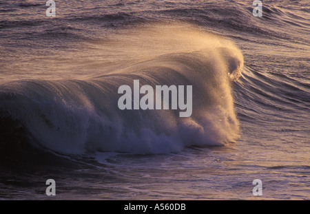 Waves on Beach Stock Photo