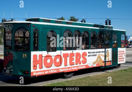 I Ride Trolley Stop, International Drive, Orlando, Florida, USA Stock ...