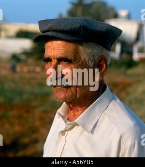 Old Man, Crete, Greece Stock Photo