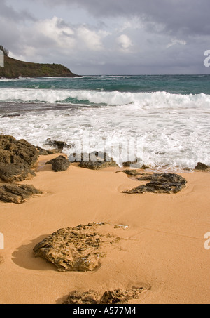 Moloaa Bay Kauai Hawaii Stock Photo