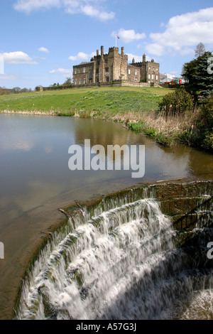 UK Yorkshire Ripon Ripley Castle Library in which Cromwell was ...