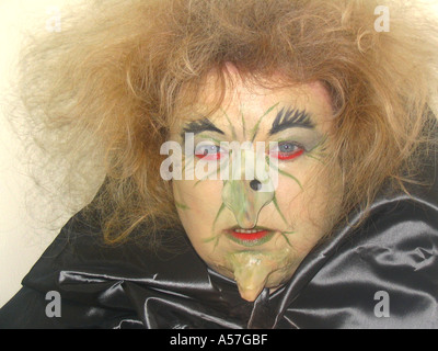 Fancy Dress Witch Stock Photo