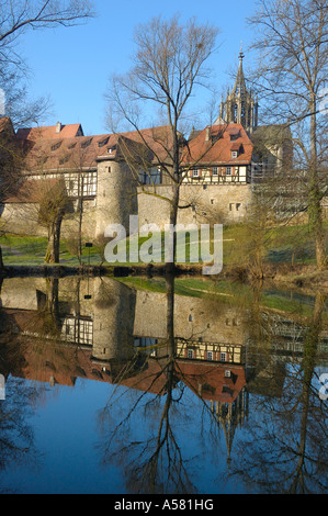 Bebenhausen, district of Tuebingen, Baden-Wuerttemberg, Germany, Europe Stock Photo