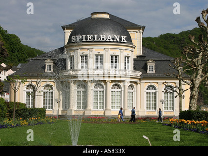 The casino in the spa gardens of Bad Ems, Rhineland-Palatinate, germany Stock Photo