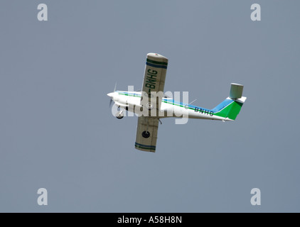 PA-38-112 Tomahawk11 Tomahawk11 flight training aeroplane.   XAV 4876-457 Stock Photo