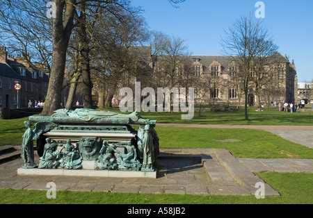 dh Kings college chapel OLD ABERDEEN ABERDEEN Bishop of elphinstone tomb Scottish university church grounds historical scotland Stock Photo