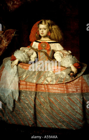 Painting 'Las Meninas' ('Infanta Margarita María') by Pablo