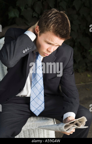 Portrait of Businessman Stock Photo