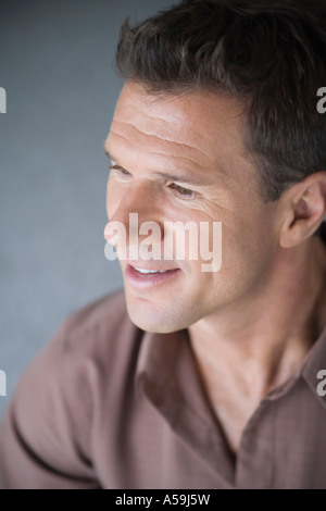 Portrait of Man Stock Photo