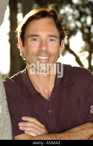 3120 Model released  Man smiling Stock Photo
