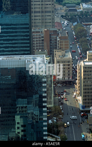 Aerial view of the Johannesburg city skyline Stock Photo - Alamy