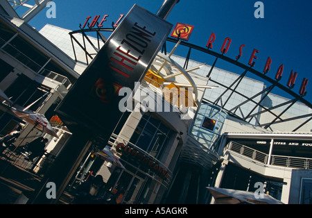 The Zone Rosebank a large shopping mall in Johannesburg South Africa Stock Photo