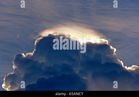 Clouds gathering over Lake Malawi, Africa Stock Photo