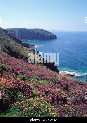 Cap Fréhel on Brittany's Emerald Coast (Côte d'Émeraude), France Stock Photo