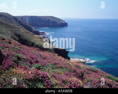 Cap Fréhel on Brittany's Emerald Coast (Côte d'Émeraude), France Stock Photo