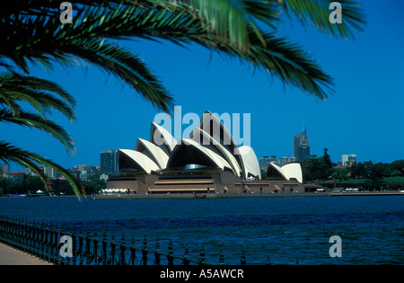 A view of Sydney Opera House Sydney New South Wales Australia Stock Photo