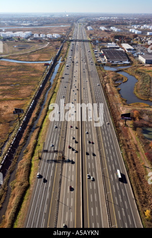 New Jersey Turnpike Stock Photo