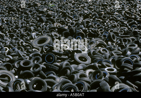 Used Tire Dump PA Stock Photo